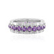 Sibirischer Amethyst-Silberring