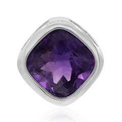 Sambia-Amethyst-Silberanhänger
