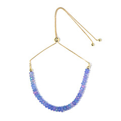 Lavendel-Opal-Silberarmband