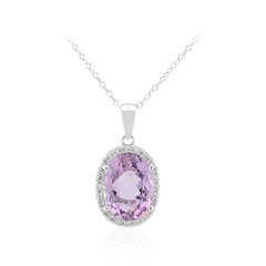 Bolivianischer Amethyst-Silberhalskette