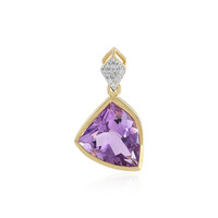 Lavendel-Amethyst-Goldanhänger (SUHANA)