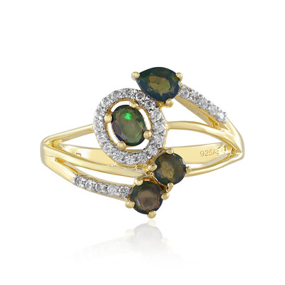 Mezezo-Opal-Silberring