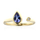 AAA-Tansanit-Goldring