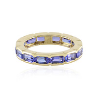 AAA-Tansanit-Goldring (de Melo)
