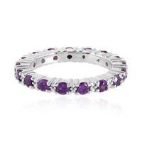 Sibirischer Amethyst-Silberring