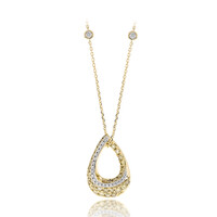 SI1 Fancy-Diamant-Goldhalskette (CIRARI)