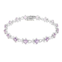 Amethyst-Silberarmband
