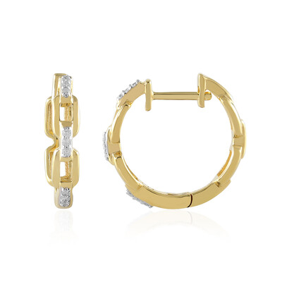 I2 (I) Diamant-Silberohrringe