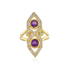 Uruguay-Amethyst-Silberring