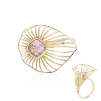 AAA-Kunzit-Goldring (Ornaments by de Melo)