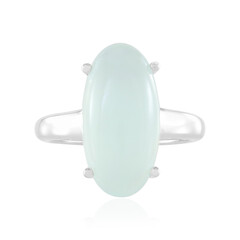 Aqua-Chalzedon-Silberring