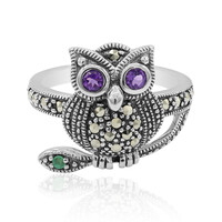 Amethyst-Silberring