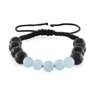 Schwarze Lava-Armband