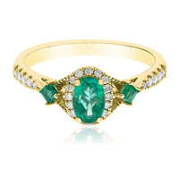 AAA-Sambia-Smaragd-Goldring (CIRARI)