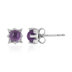 Amethyst-Silberohrringe