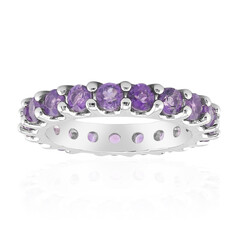 Sambia-Amethyst-Silberring