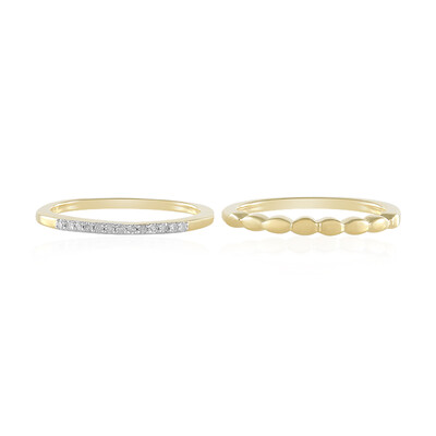 I2 (I) Diamant-Silberringe