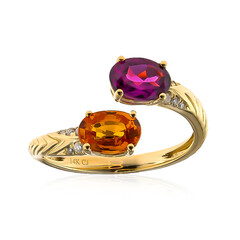 Mandarin-Granat-Goldring (CIRARI)
