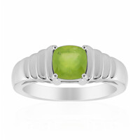Brasilianischer Grüner Opal-Silberring (Pallanova)