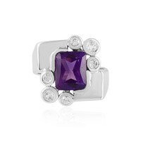 Sibirischer Amethyst-Silberring (de Melo)