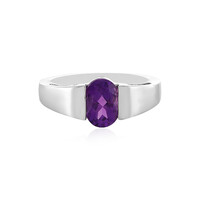 Sibirischer Amethyst-Silberring