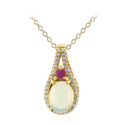 Welo-Opal-Silberhalskette