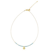 Aquamarin-Collier