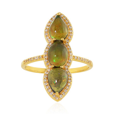 Mezezo-Opal-Silberring