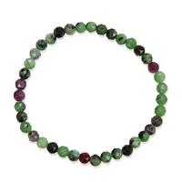 Rubin-Zoisit-Armband