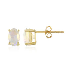 Welo-Opal-Goldohrringe