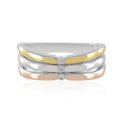I3 (J) Brillant-Silberring