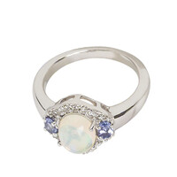 Welo-Opal-Silberring