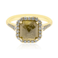 SI2 Fancy-Diamant-Goldring (CIRARI)