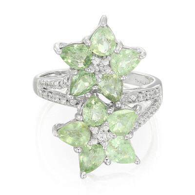 Paraiba-Turmalin-Silberring