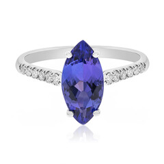 AAA-Tansanit-Goldring (CIRARI)