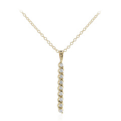 I3 (I) Diamant-Silberhalskette