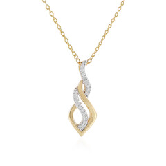 I3 (J) Diamant-Silberhalskette