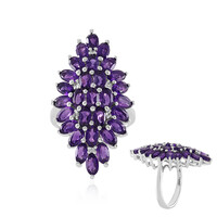 Sambia-Amethyst-Silberring