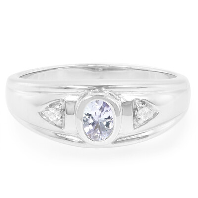 Fancy-Tansanit-Herren-Silberring
