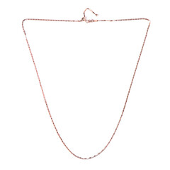 Silber-Mariner-Kette - 3,2 g - 61 cm - rosévergoldet