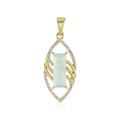Paraiba-Opal-Silberanhänger