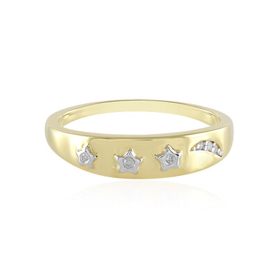 I2 (I) Diamant-Silberring