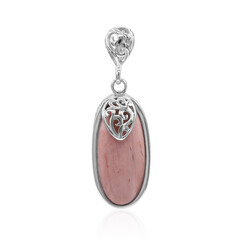 Australischer Pinkfarbener Opal-Silberanhänger (Art of Nature)