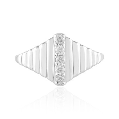 I2 (G) Brillant-Silberring