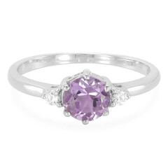 Bolivianischer Amethyst-Silberring