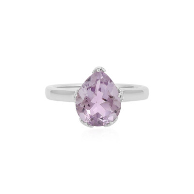 Lavendel-Amethyst-Silberring