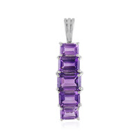 Sibirischer Amethyst-Silberanhänger