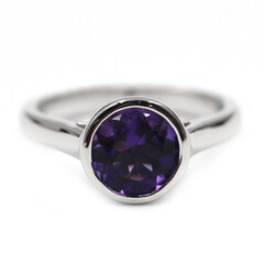 Sambia-Amethyst-Silberring