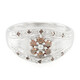 Fancy-Diamant-Silberring