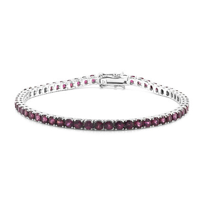 Rhodolith-Silberarmband